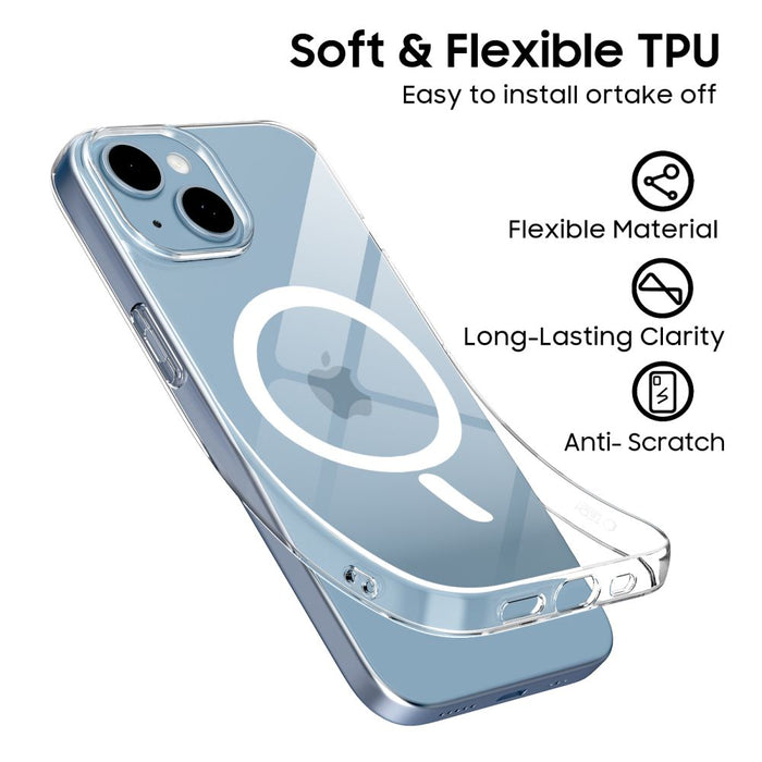 Tech-Protect FlexAir MagSafe Case for iPhone 13 / 14 - Clear