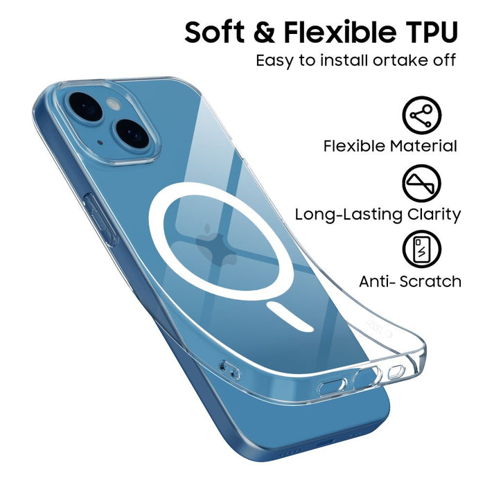 Tech-Protect FlexAir MagSafe Case for iPhone 13 Mini - Clear