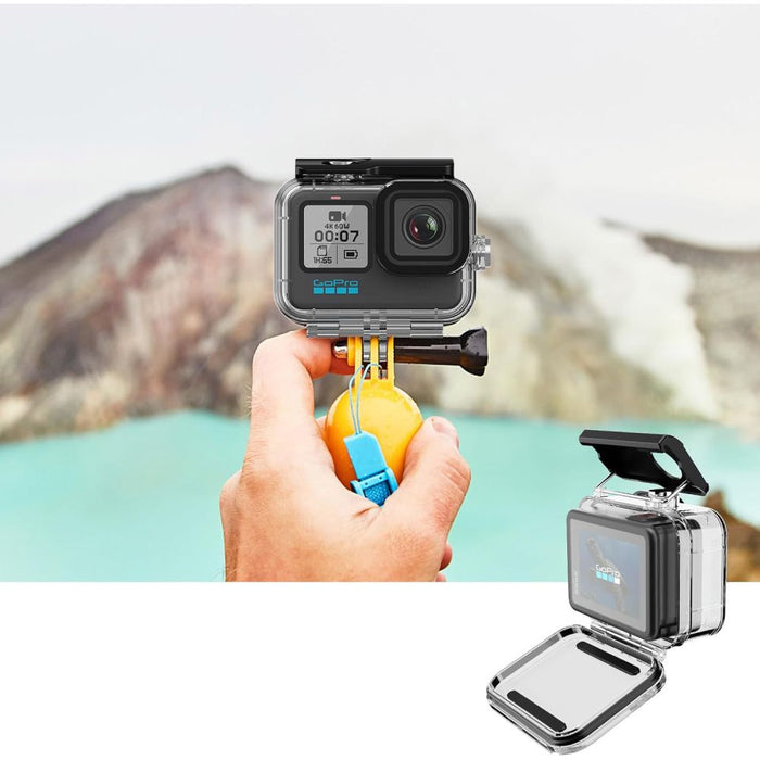 Tech-Protect GA200 waterproof case for GoPro Hero 9 / 10 / 11 / 12 - transparent