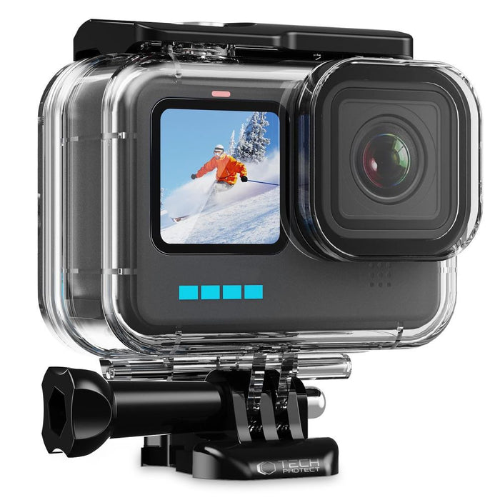 Tech-Protect GA200 waterproof case for GoPro Hero 9 / 10 / 11 / 12 - transparent