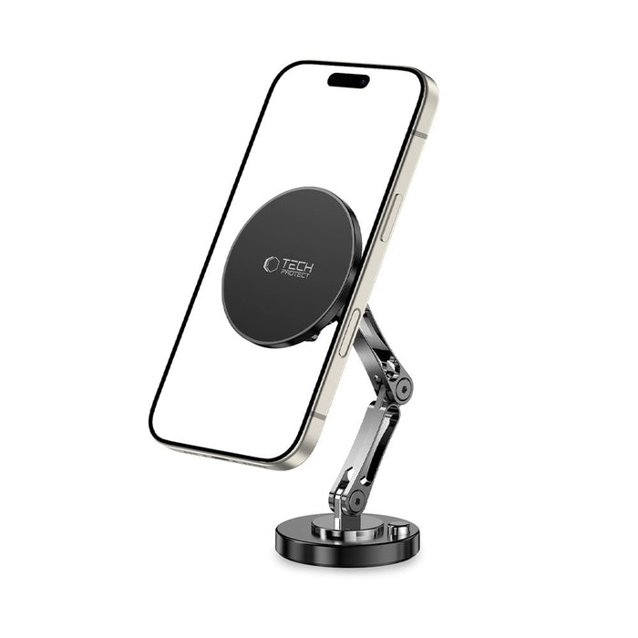 Tech-Protect N57 Magnetic MagSafe Car/Desk Mount - Black