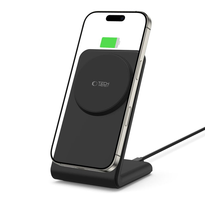 Tech-Protect QI15W-A38 MagSafe Wireless Charger - Black
