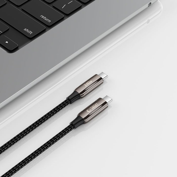 Tech-Protect UB10T Ultraboost USB-C PD240W/QC4.0 Cable 200cm - Black