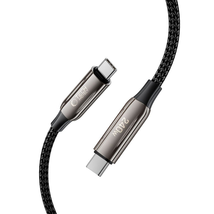 Tech-Protect UB10T Ultraboost USB-C PD240W/QC4.0 Cable 200cm - Black