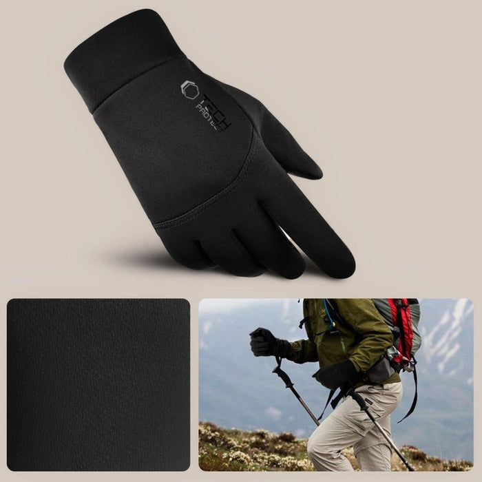 Tech-Protect WG01 Gloves with Touch Tips L - Black