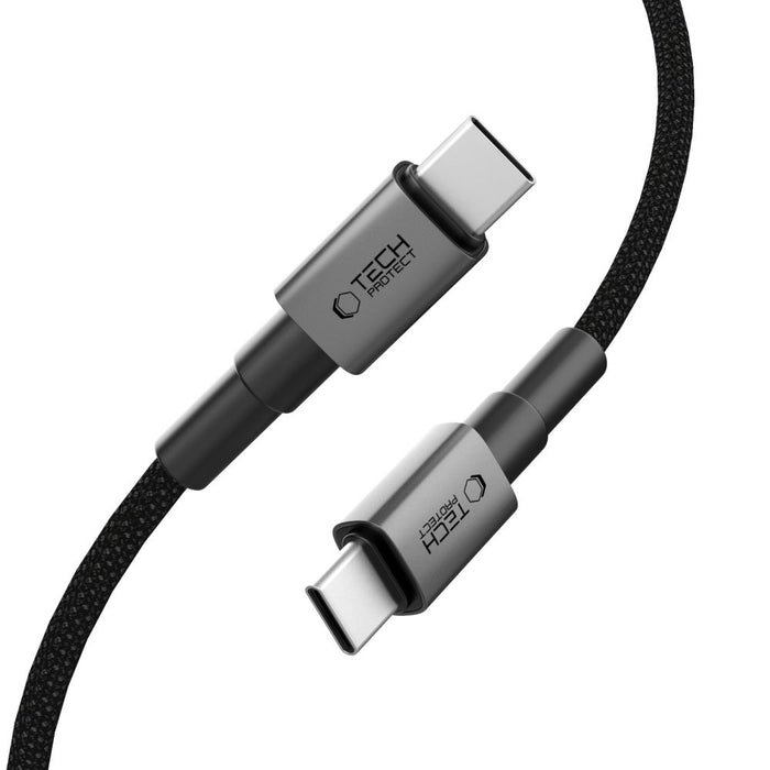 Tech-Protect UltraBoost DNA USB-C PD60W/3A Cable 100cm - Gray