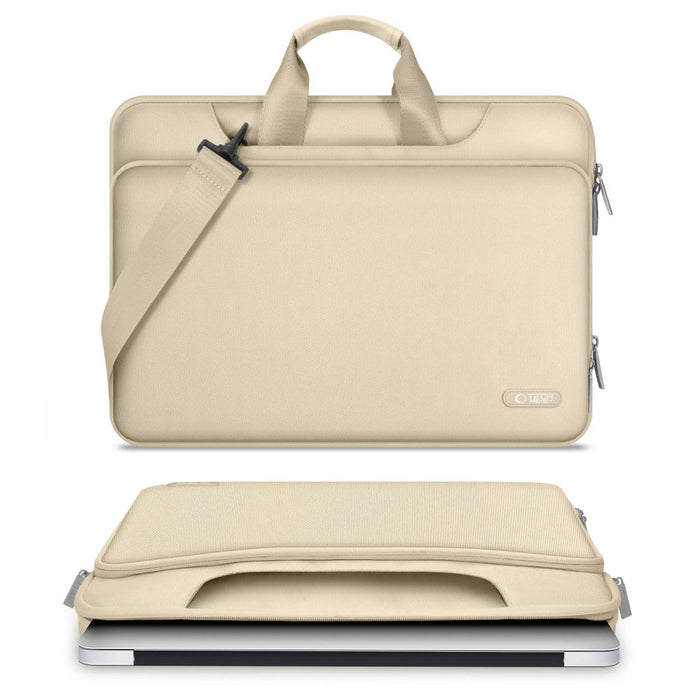 15-16 Tech-Protect Pocket Laptop Bag - Beige