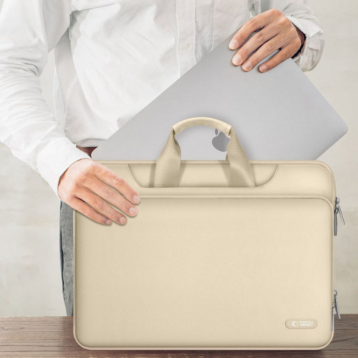 Tech-Protect Pocket 13-14 Laptop Bag - Beige