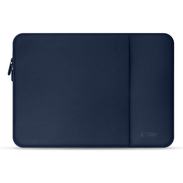 Tech-Protect Neoprene Laptop Case 14" - Navy Blue