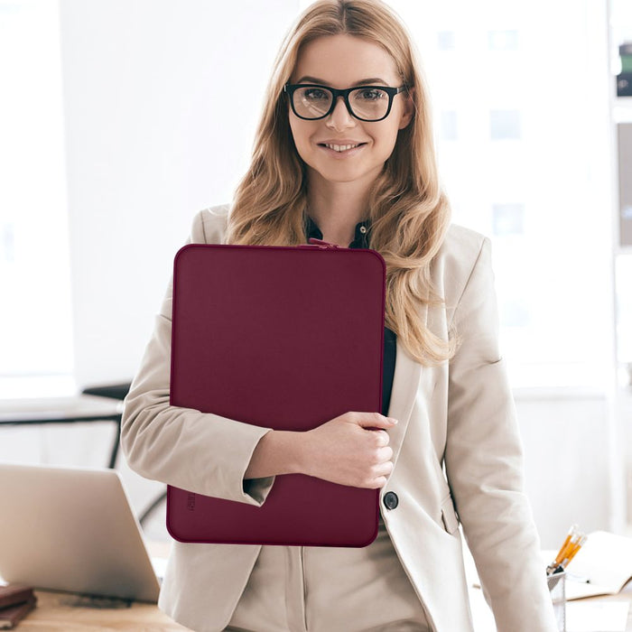 Tech-Protect Neoprene Laptop Case 13" - Burgundy