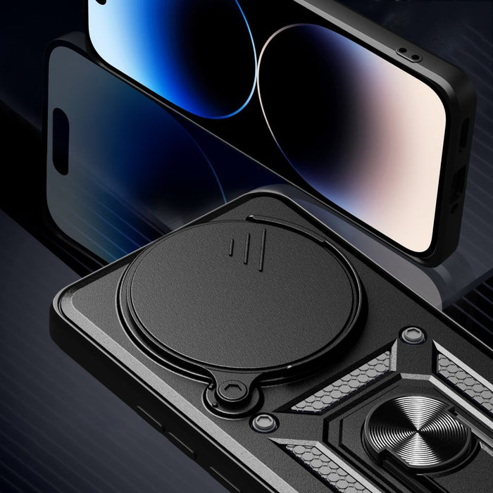 Tech-Protect CamShield Pro Case for Xiaomi Redmi Note 14 Pro+ 5G - Matte Black