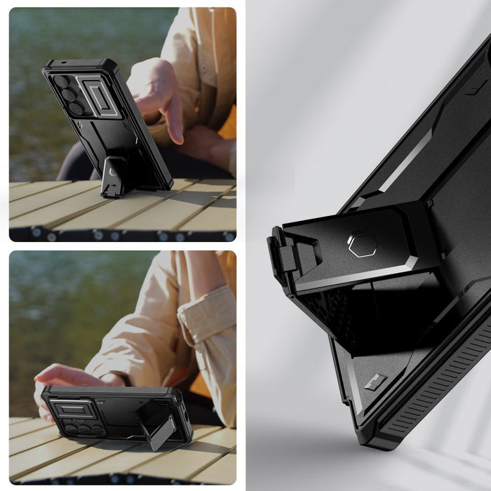 Tech-Protect Kevlar Cam+ Case for Samsung Galaxy S25 Ultra - Black