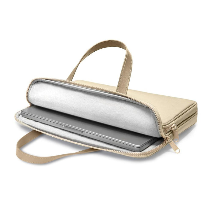 Tech-Protect Carrying Bag for 15-16" Laptop - Beige