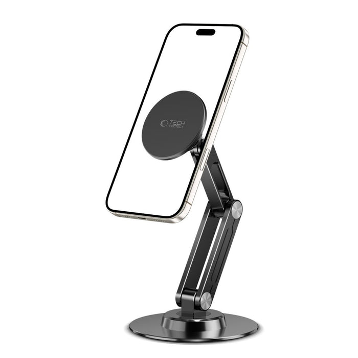 Tech-Protect DPT100 Magnetic MagSafe Desk Phone Holder - Black