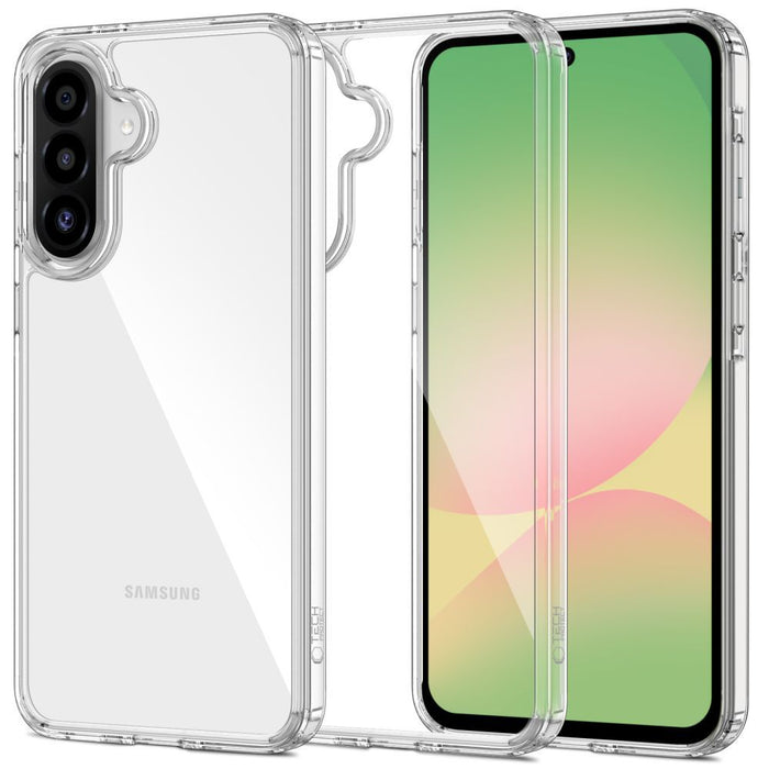 Tech-Protect FlexAir Hybrid Case for Samsung Galaxy A56 5G - Transparent