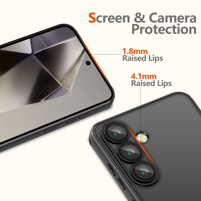 Tech-Protect MagFlex MagSafe Case for Samsung Galaxy A56 5G - Clear Black