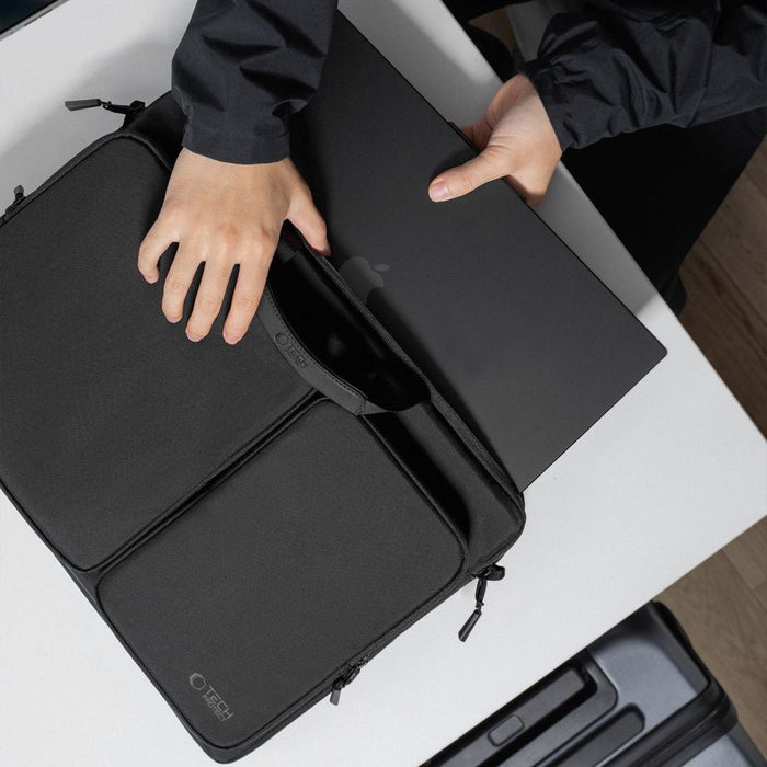 Tech-Protect Defender Bag for 17" Laptop - Black
