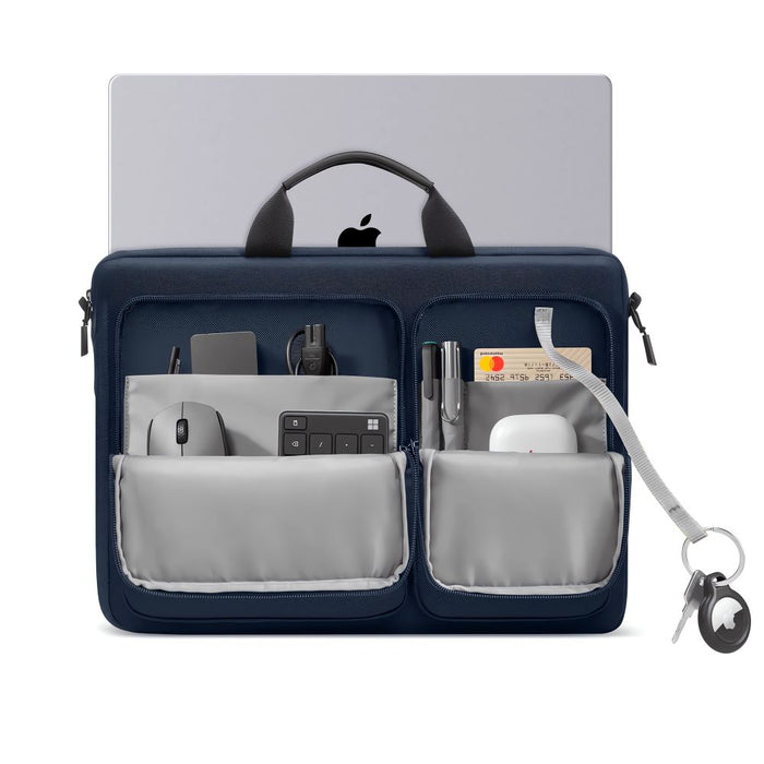 Tech-Protect Defender Bag for 17&quot; Laptop - Navy Blue