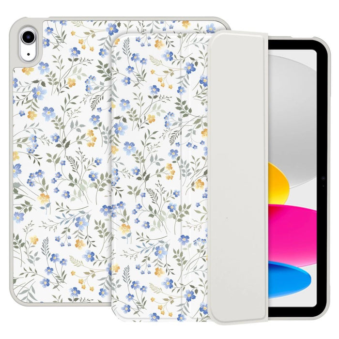 Tech-Protect SC Pen Case for iPad 10.9&quot; 2022 (10th gen.) / 11&quot; 2025 (11th gen.) - Daisies with Leaves