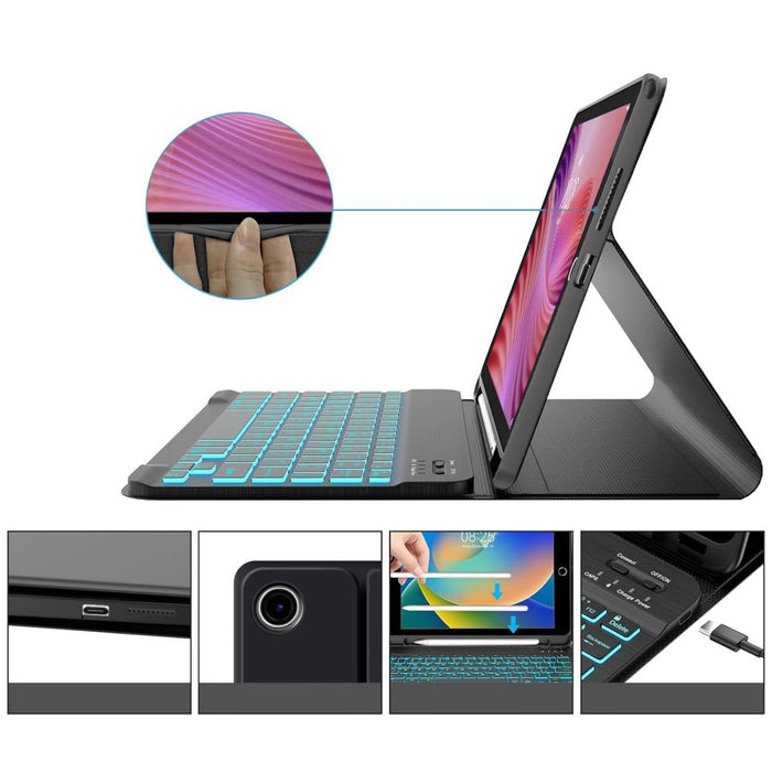 Tech-Protect SC Pen + Keyboard Case for Lenovo Tab 10.1 TB-311 - Black