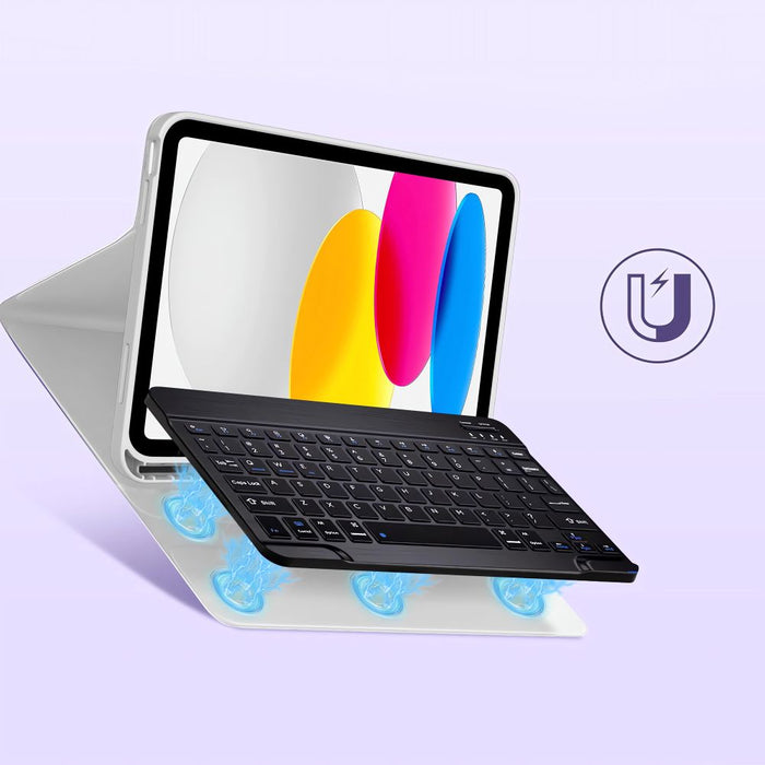 Tech-Protect SC Pen + Keyboard Case for iPad 10.9" 2022 (10th gen.) / 11" 2025 (11th gen.) - Gray