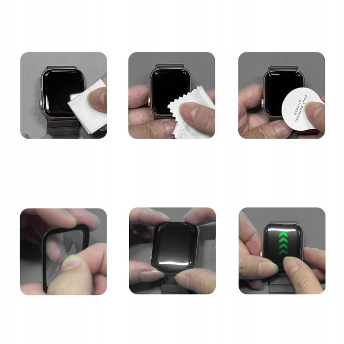 Tech-Protect Glass Flex+ 2-pack hybrid glass for Garmin Vivoactive 6 - black