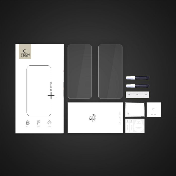 Tech-Protect Glass UV+ 2-pack tempered glass for Motorola Edge 60 Fusion - transparent