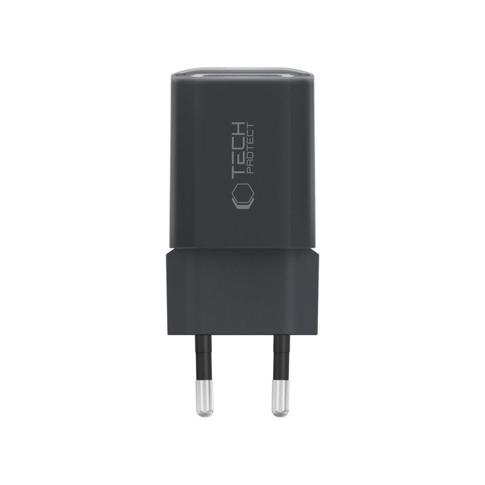 Tech-Protect NCM33W 2-port PD33W/QC3.0 wall charger - black