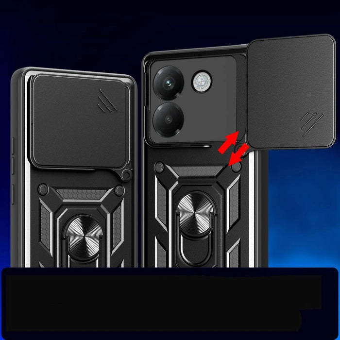 Tech-Protect Tech-Protect CamShield Pro Case for Xiaomi Poco M7 Pro 5G - Black