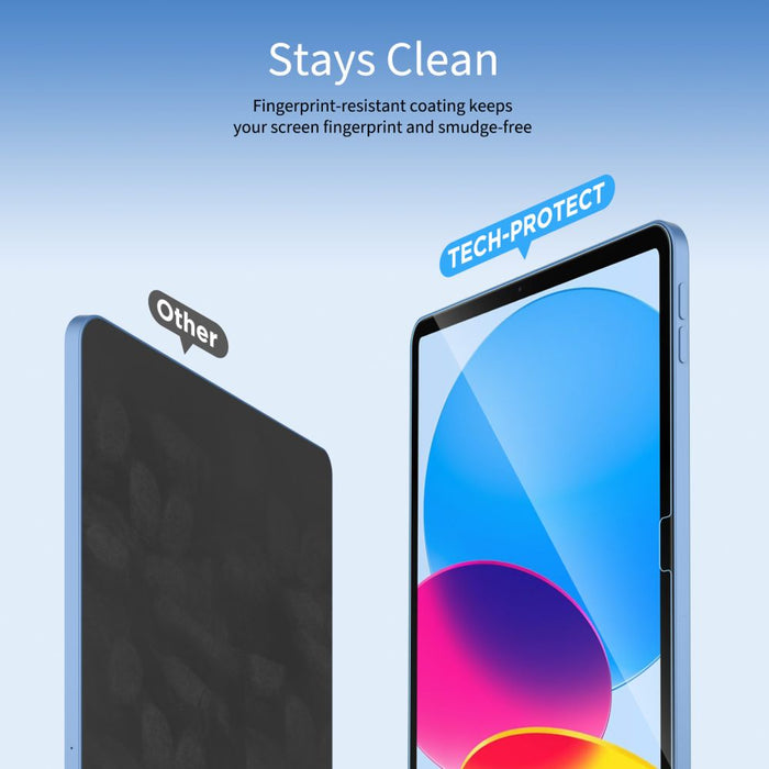 Tech-Protect Glass Fit+ Tempered Glass for Samsung Galaxy Tab S10 FE+ 13.1 620 / X626B