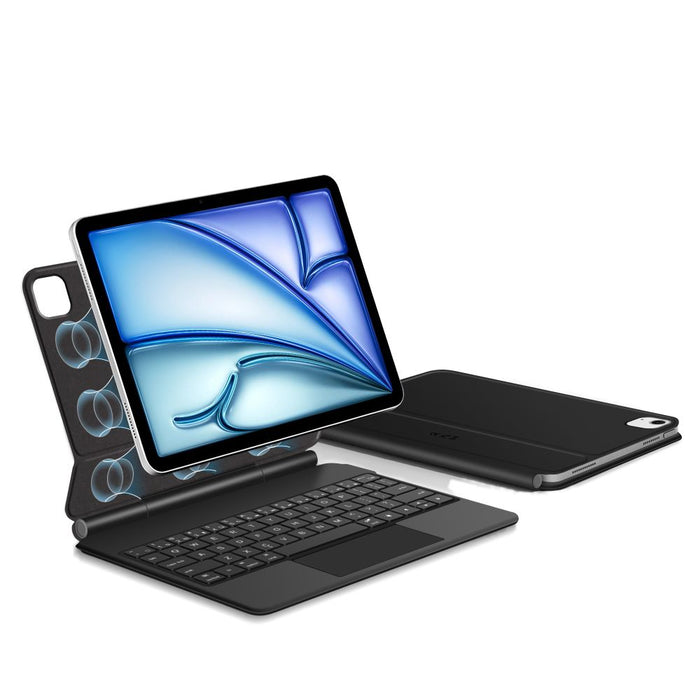 Tech-Protect Smartcase Magnetic with Keyboard for iPad Air 10.9” (2020/2022) / 11” (2024/2025/2026) - Black