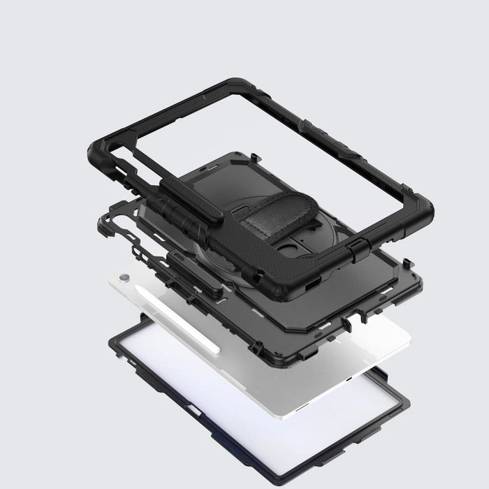 Tech-Protect Solid Case for Samsung Galaxy Tab S10 FE+ - Black