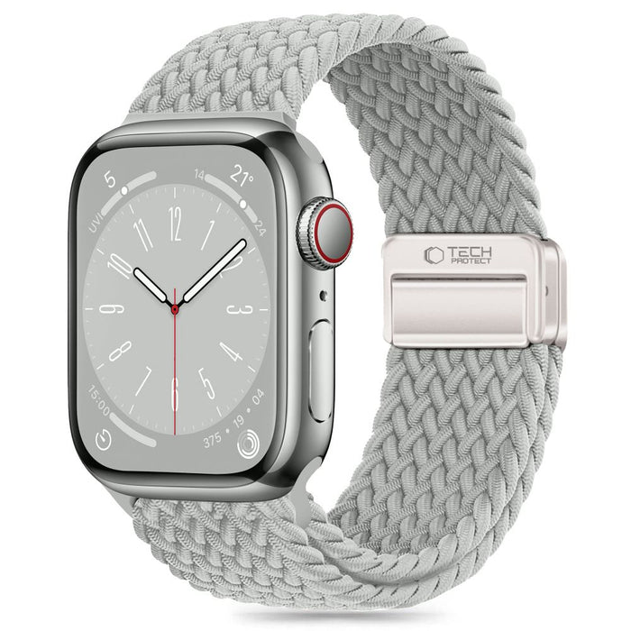 Tech-Protect Nylon Strap for Apple Watch 44 / 45 / 46 / 49 mm - Gray