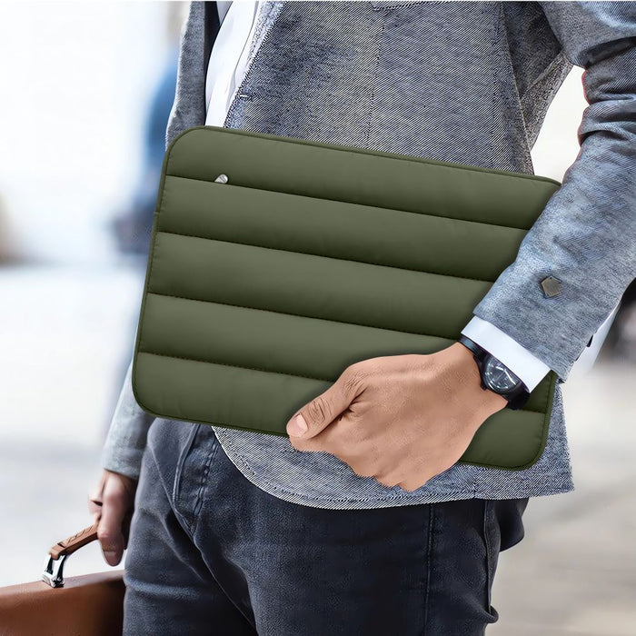 Tech-Protett Fluffy Laptop Bag 13-14 - Green