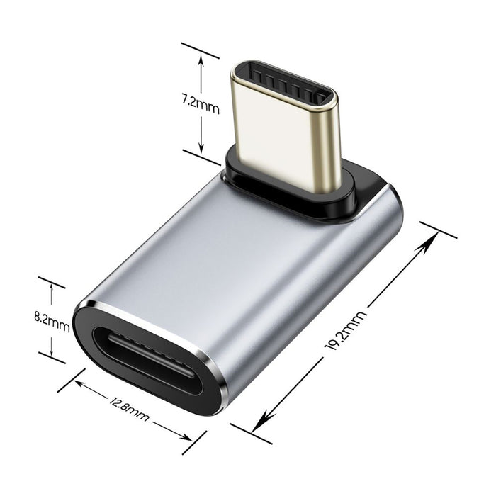 Tech-Protect Ultraboost AA03 USB-C Angled Adapter - Gray