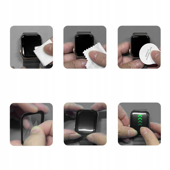 Tech-Protect Glass Flex+ 2-pack hybrid glass for Garmin Forerunner 225 / 255 Music - black