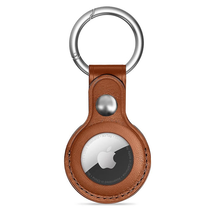 Tech-Protect NaturalFit Case for Apple AirTag 1/2 - Brown