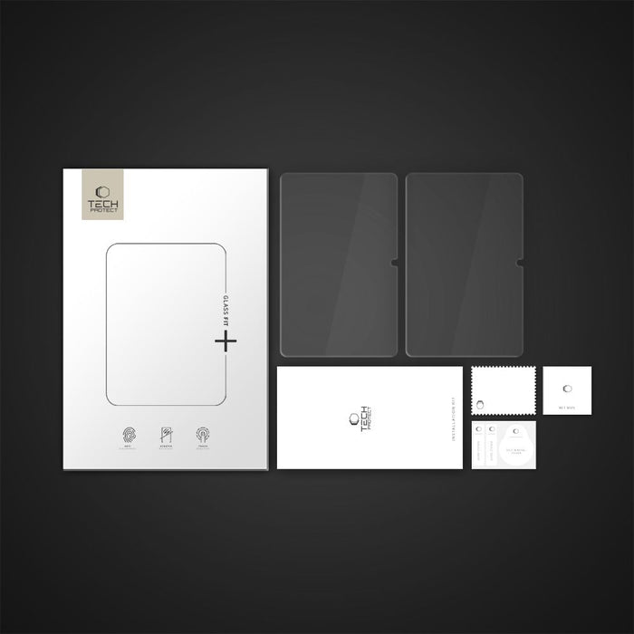 Tech-Protect Glass Fit+ 2-pack tempered glass for Samsung Galaxy Tab S7 / S8 / S9 11.0 / S9 FE / S10 FE 10.9 - transparent
