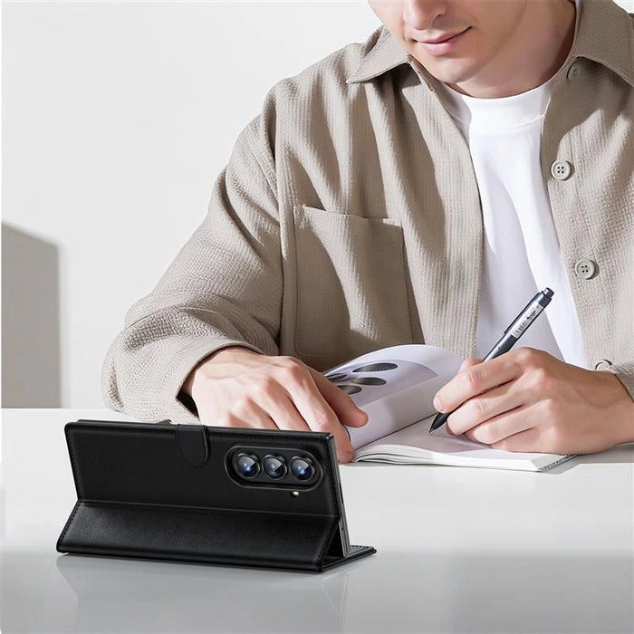 Tech-Protect Wallet Case for Samsung Galaxy Z Fold 7 - Black