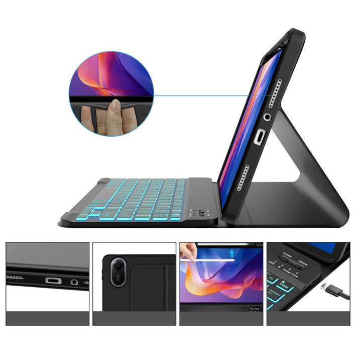 Tech-Protect SC Pen Case for Xiaomi Redmi Pad 2 11.0 with Keyboard - Black