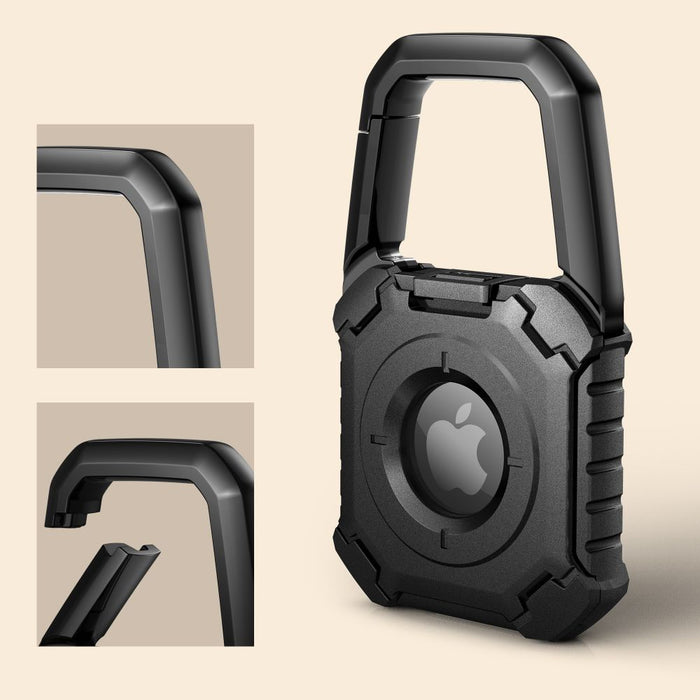Tech-Protect Kevlar Case for Apple AirTag 1/2 - Black