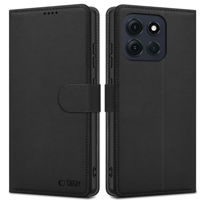 Tech-Protect Wallet Case for Motorola Moto G56 5G - Black