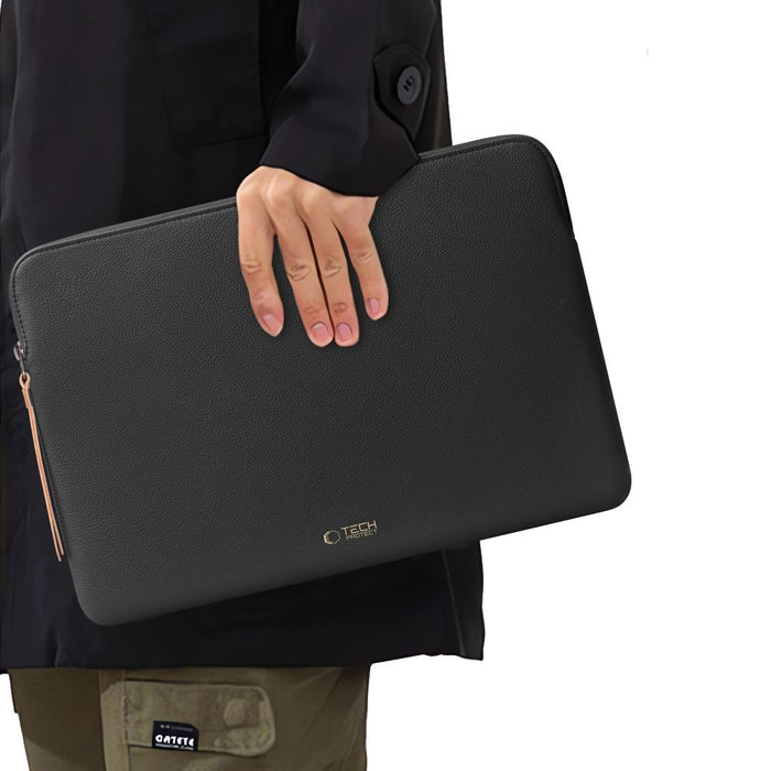 Tech-Protect Fleece Laptop Bag 15-16 - Black