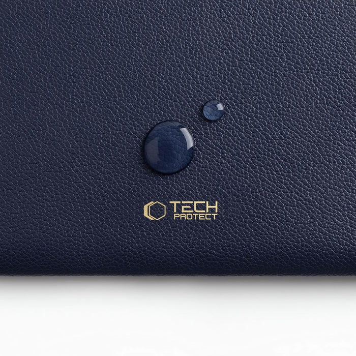 Tech-Protect Fleece Laptop Bag 15-16 - Navy Blue