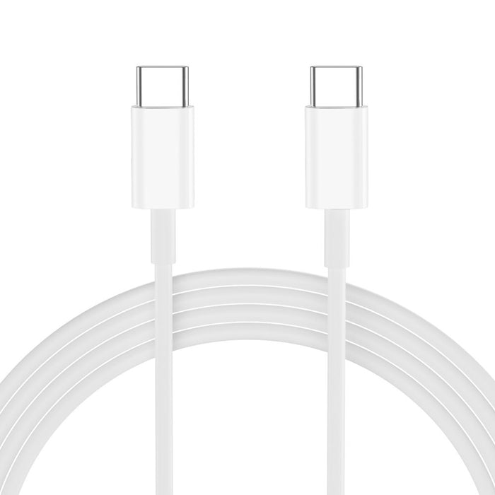 Tech-Protect NCA30 PD 30W QC3.0 USB-A / USB-C Wall Charger + USB-C / USB-C Cable 100cm - White