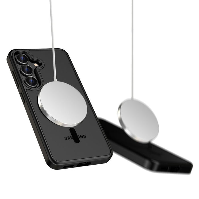Tech-Protect MagMat MagSafe Case for Nothing Phone 3 - Black and Clear