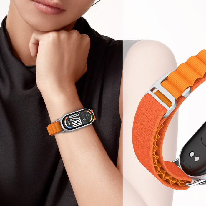 Tech-Protect Nylon Pro Strap for Xiaomi Smart Band 8 / 9 / 10 / NFC - Black