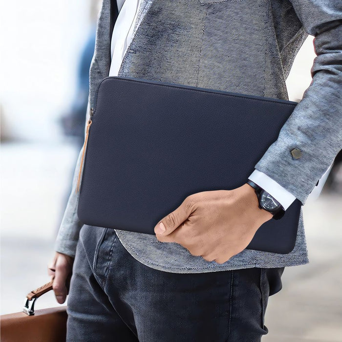 Tech-Protect Fleece Laptop Bag 13-14" - Blue