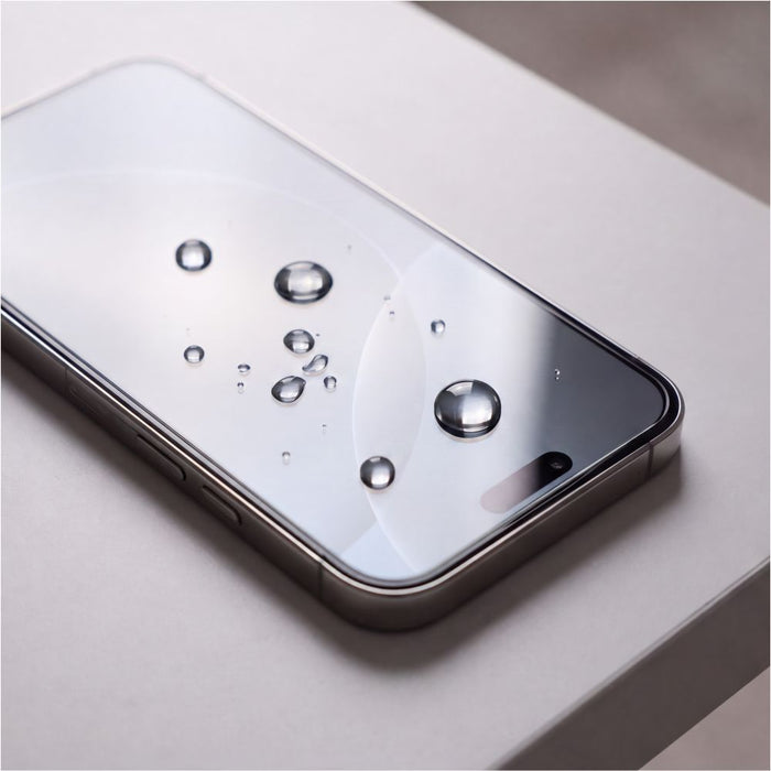 Tech-Protect Glass Fit+ 2-pack tempered glass for iPhone 16 Pro / 17 / 17 Pro - transparent