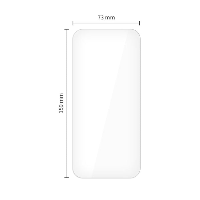 Tech-Protect Glass Fit+ 2-pack tempered glass for iPhone 16 Pro Max / 17 Pro Max - transparent